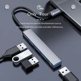  Hub Type C ra 4 cổng USB Orico AH-13-GY-BP - Hàng Chính Hãng 