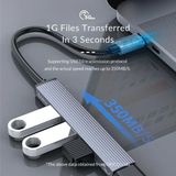  Hub Type C ra 4 cổng USB Orico AH-13-GY-BP - Hàng Chính Hãng 