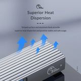  Hub Type C ra 4 cổng USB Orico AH-13-GY-BP - Hàng Chính Hãng 