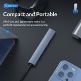  Hub USB ra 4 cổng USB 3.0 và 2.0 bằng nhôm Orico AH-A13-GY-BP - Hàng Chính Hãng 