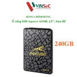  Ổ CỨNG SSD APACER PANTHER AS340 - 240GB - 2.5INCH SATA III - HÀNG CHÍNH HÃNG 