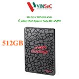  Ổ CỨNG SSD APACER PANTHER AS350 - 512GB - 2.5INCH SATA III - HÀNG CHÍNH HÃNG 