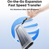  Hộp ổ cứng SSD ORICO M.2 NVME TypeC AXM2-G2-V1-GY-BP - Hàng Chính Hãng 