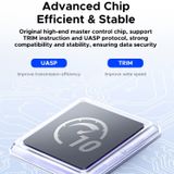  Hộp ổ cứng SSD ORICO TypeC M.2 Dual NVME+SATA ( NGFF ) AXM2S-G2-V1-GY-BP  - Hàng Chính Hãng 