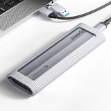  Hộp ổ cứng SSD ORICO TypeC M.2 Dual NVME+SATA ( NGFF ) AXM2S-G2-V1-GY-BP  - Hàng Chính Hãng 