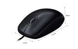 Combo bàn phím Logitech K120 + chuột Logitech B100 – Hàng Chính Hãng 