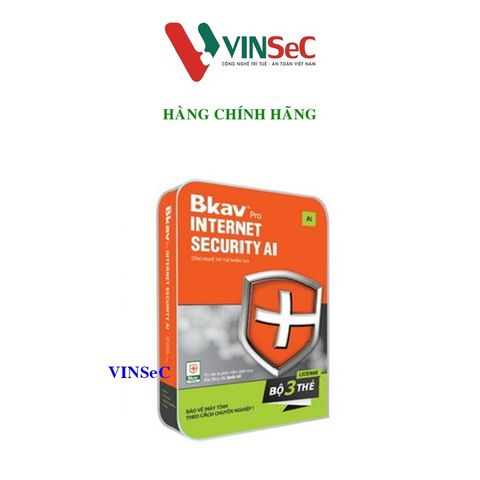 PHẦN MỀM DIỆT VIRUS BKAV PRO 3PC - Bản quyền Chính Hãng