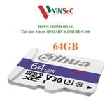  Thẻ nhớ Micro SD 64Gb DAHUA DHI-TF-C100 - Hàng Chính Hãng 
