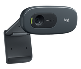  Webcam Logitech C270 720p HD - Góc cam 55 độ, micro giảm ồn, tự động chỉnh sáng cho Video Call, chụp ảnh 3MB, phù hợp PC/ Laptop - Hàng Chính Hãng 