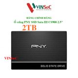  Ổ Cứng SSD PNY CS900 250GB 2.5inch SATA 3 - Hàng Chính Hãng 