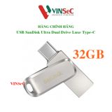  SanDisk Ultra Dual Drive Luxe USB Type-CTM Flash Drive ( DDC4 ) - Hàng Chính Hãng 