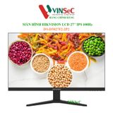  Màn hình HIKVISION LCD 27inch, tấm nền IPS - FHD, 100Hz, Full Viền, HDMI, VGA ( DS-D5027F2-2P2 ) Chân V - Hàng Chính Hãng 