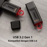  USB 3.2 - 32GB, 64GB, 128GB, 256GB - Gen 1 Kingston DataTraveler Exodia ( DTX ) thời trang với nắp bảo vệ và móc khóa màu sắc - Hàng Chính Hãng 