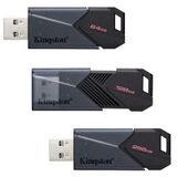  USB Kingston DataTraveler Exodia Onyx 128GB - Hàng Chính Hãng 