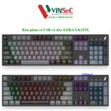  Bàn phím USB cơ quang EDra EK315X - Hàng Chính Hãng 