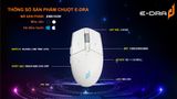  Chuột Gaming không dây EDRA EM6102w - Hàng Chính Hãng 