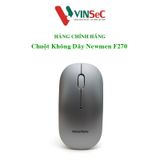  Chuột máy tính không dây Newmen F270, kết nối 2.4Ghz, sử dụng trên nhiều loại bề mặt - Hàng Chính Hãng 