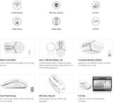  Chuột quang máy tính không dây V-track A4Tech FG12S (Silent click) – Hàng Chính Hãng 