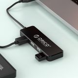  Bộ chia / Hub 4 cổng USB 2.0 Orico FL01-BK - Hàng Chính Hãng 