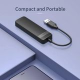  Bộ chia / Hub 4 cổng USB 2.0 Orico FL02 - Hàng Chính Hãng 