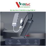  Bộ chia / Hub 4 cổng USB 2.0 Orico FL02 - Hàng Chính Hãng 