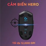  Chuột không dây Gaming Logitech G304 - Cảm biến Hero, 12k DPI, nhẹ, 6 nút lập trình, on-board memory, pin 250h -Hàng Chính Hãng 