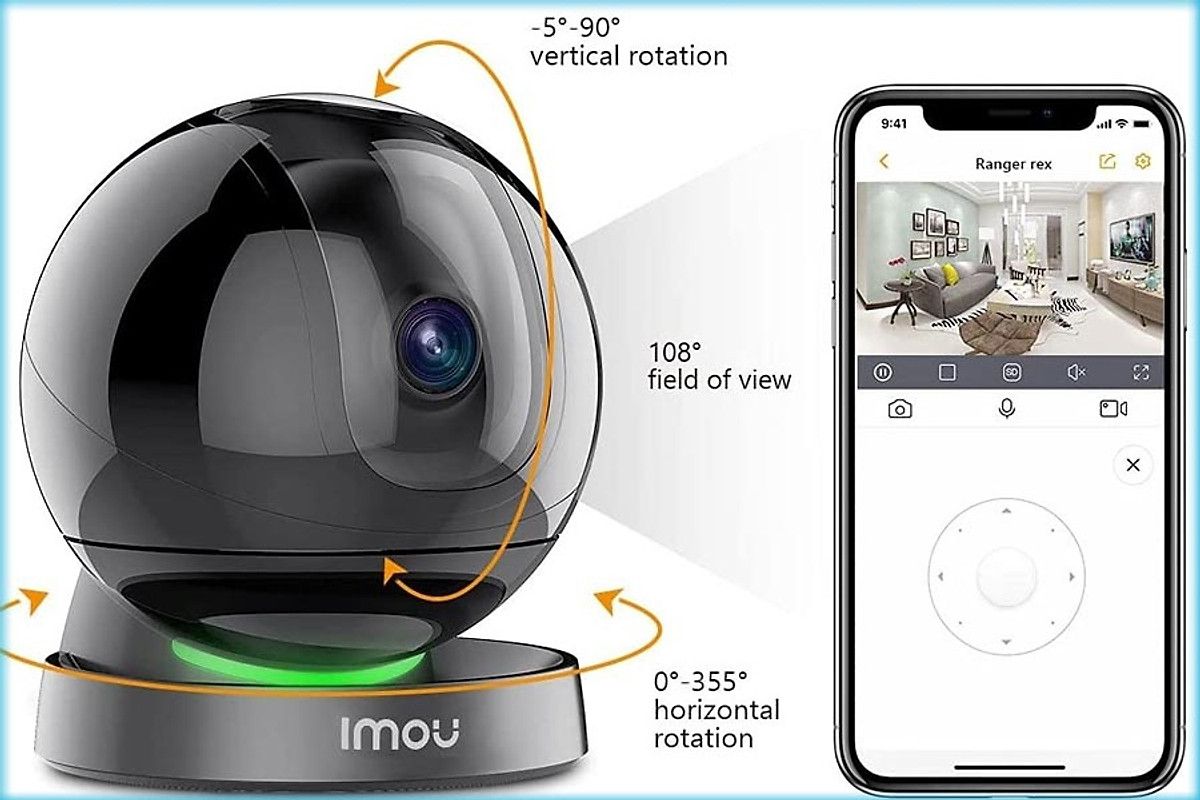Camera REX 2D IMOU IPC-GK2DP Auto Cruise - Đàm Thoại 2 Chiều Hồng Ngoạ –  vinsec.vn