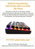  Bàn phím cơ không dây Newmen GM335  Kết nối Type-C & Wireless 2.4Ghz - Hàng Chính Hãng 
