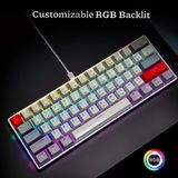  Bàn phím cơ không dây Newmen GM610 Kết nối Type-C & Bluetooth - Hàng Chính Hãng 
