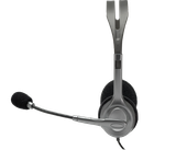  Tai nghe chụp tai Logitech H110 - 2 jack 3.5mm, Mic khử giảm tiếng ồn, trọng lượng nhẹ, âm thanh nổi - Hàng Chính Hãng - Tem DIGIWORLD / VĨNH XUÂN Phân Phối 