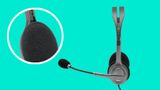  Tai nghe chụp tai Logitech H111 - 1 jack 3.5mm, Mic khử giảm tiếng ồn, trọng lượng nhẹ, âm thanh nổi- Hàng Chính Hãng - Tem DIGIWORLD / VĨNH XUÂN Phân Phối 