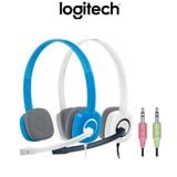  Tai nghe chụp tai Logitech H150 - 2 jack 3.5mm, Mic khử giảm tiếng ồn, âm thanh nổi - Hàng Chính Hãng - Tem DIGIWORLD / VĨNH XUÂN Phân Phối 