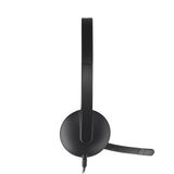  Tai nghe có dây Logitech H340 - Mic giảm ồn, điều khiển trên dây, âm thanh kỹ thuật số, đệm tai thoải mái, kết nối USB-A - Hàng Chính Hãng – Tem DIGIWORLD / VĨNH XUÂN / QUỐC VIỆT Phân Phối 