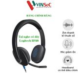  Tai nghe có dây Logitech H540 - Mic giảm ồn, điều khiển trên tai tiện lợi, âm thanh chất lượng HD, đệm tai thoải mái, kết nối USB-A – Tem DIGIWORLD / VĨNH XUÂN / QUỐC VIỆT Phân Phối 