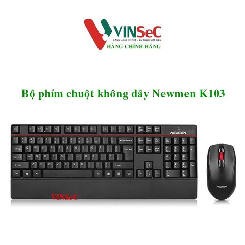 Bàn phím + Chuột Newmen không dây K103 - Hàng Chính Hãng