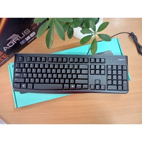 Bàn phím văn phòng Logitech K120 - Hàng Chính Hãng