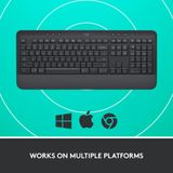  Bàn phím không dây Logitech K650 Signature Bluetooth - Hàng Chính Hãng 