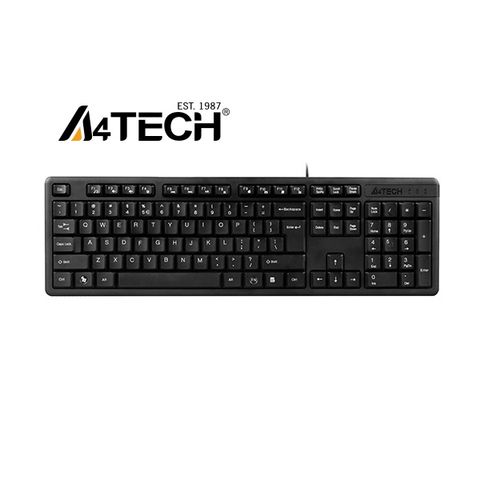 Bàn phím khắc laser có dây A4TECH KK-3 – Hàng Chính Hãng