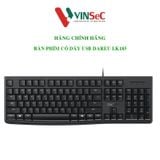  Bàn phím có dây DAREU LK185 chống nước USB  - Hàng Chính Hãng 