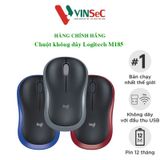  Chuột USB không dây Logitech M185 – Tương thích nhiều thiết bị - Hàng Chính Hãng 