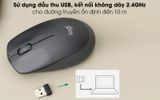  Chuột không dây Logitech M190 Full-size– Tương thích nhiều thiết bị - Hàng Chính Hãng 