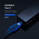  Hộp Đựng Ổ Cứng M2PV-C3-BK (Màu Đen) SSD ORICO NVME M.2 Tốc độ 10Gbps - Hàng Chính Hãng 