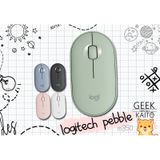  Chuột không dây Logitech Pebble M350s - Kết nối Bluetooth/ USB 2.4GHz, phù hợp Mac / PC / Laptop - Hàng Chính Hãng 