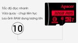  Thẻ nhớ Apacer MicroSD 32GB /  64GB Class 10 - Hàng Chính Hãng 