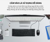  Bộ bàn phím và chuột có dây đa phương tiện Logitech MK200 - Hàng Chính Hãng - Tem DIGIWORLD / VĨNH XUÂN Phân Phối 