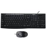  Bộ bàn phím và chuột có dây đa phương tiện Logitech MK200 - Hàng Chính Hãng 