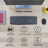  Bộ bàn phím chuột không dây ( Wireless ) Logitech MK235 - Hàng Chính Hãng 