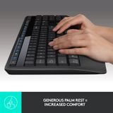  Bộ bàn phím và chuột không dây ( Wireless ) Logitech MK345 - Hàng Chính Hãng 