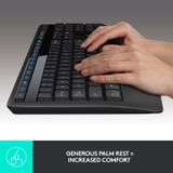  Bộ bàn phím và chuột không dây ( Wireless ) Logitech MK345 - Hàng Chính Hãng - Tem DIGIWORLD / VĨNH XUÂN phân phối 