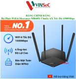  Bộ Phát Wifi 6 Mercusys MR60X Chuẩn AX Tốc Độ 1500Mbps - Hàng Chính Hãng 